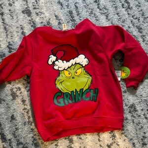 Grinch Red Women's Sweatshirt